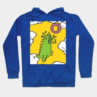 Kite Motif Child Funny Kite Hoodie